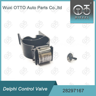 Capa negra 28297167 Delphi Control Valve para los inyectores comunes R00201D/28540276 del carril