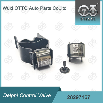 Capa negra 28297167 Delphi Control Valve para los inyectores comunes R00201D/28540276 del carril