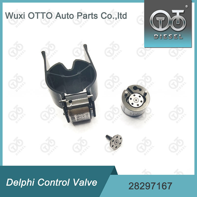 Capa negra 28297167 Delphi Control Valve para los inyectores comunes R00201D/28540276 del carril