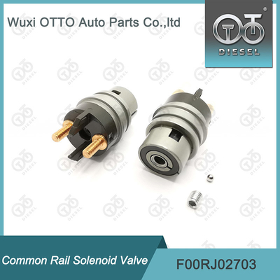 Válvula electromagnética F00RJ02703 F 00R J02 703 del carril de Bosch de las piezas comunes del inyector