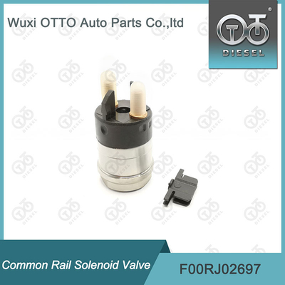 Válvula electromagnética F00RJ02697 F 00R J02 697 del carril del inyector común de Bosch