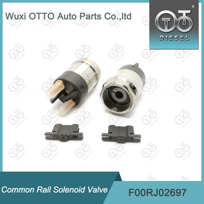 Válvula electromagnética F00RJ02697 F 00R J02 697 del carril del inyector común de Bosch