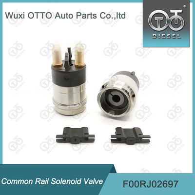 Válvula electromagnética F00RJ02697 F 00R J02 697 del carril del inyector común de Bosch